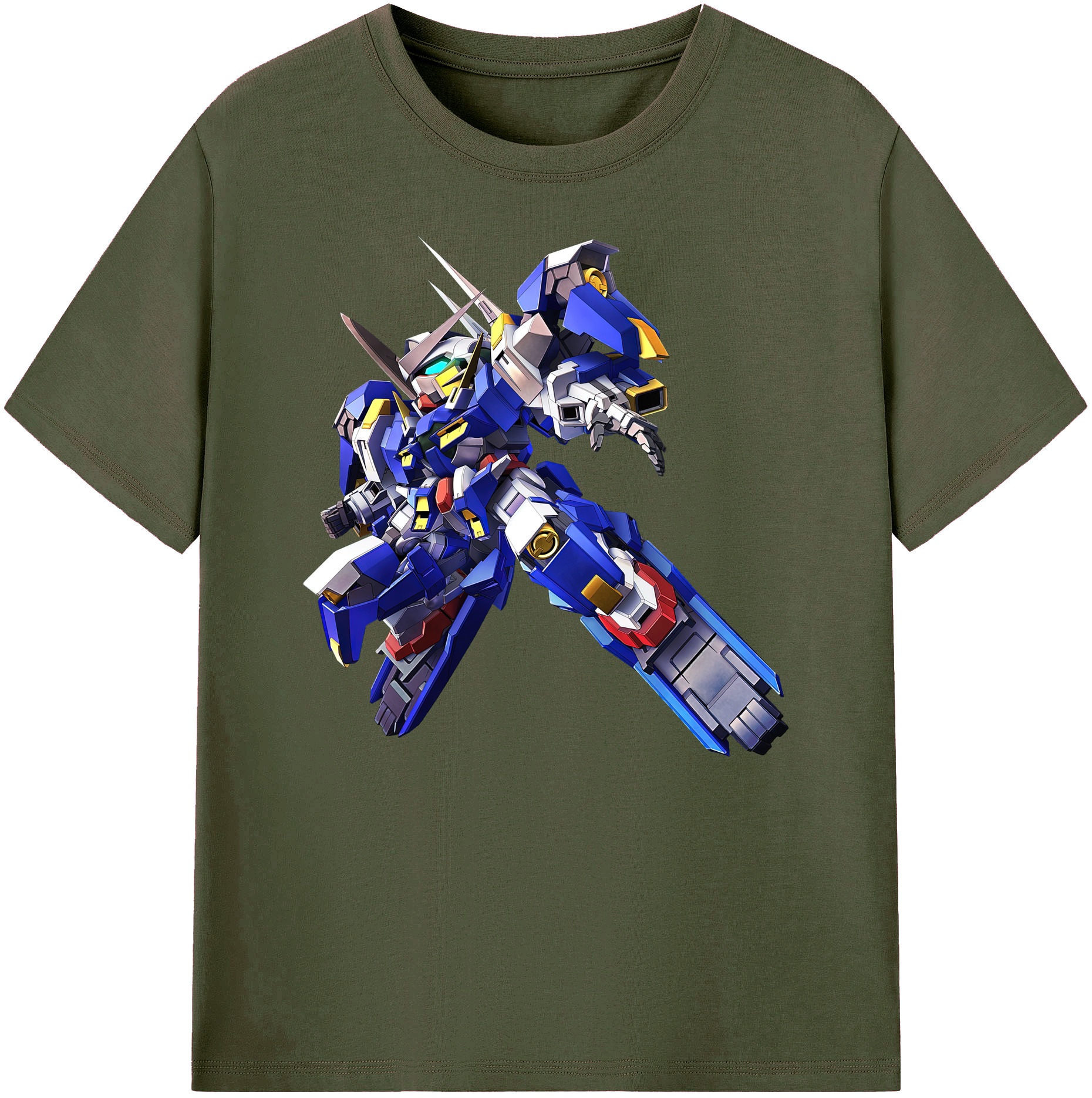 （画像用） 機動戦士ガンダム Mobile Suit Gundam 綿100％ メンズ半袖Tシャツ｜肌触りやわらか＆通気性